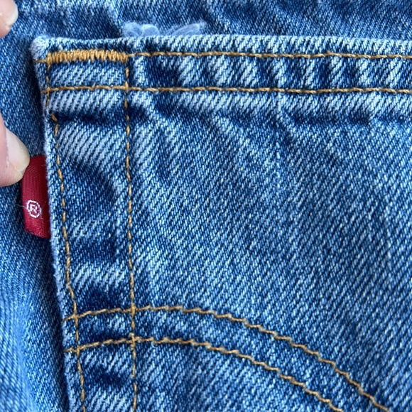 Levi’s Jeans 522 Size 1 Junior Medium Superlow Loose Fit Pre-Owned - Picture 15 of 16